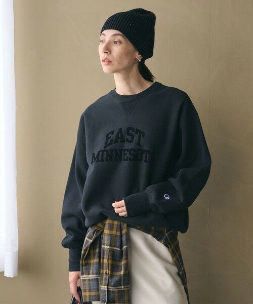 BEAUTY&YOUTH UNITED ARROWS / ビューティー&ユース ユナイテッドアローズ スウェット | 【別注】＜Champion＞プリント スウェットプルオーバー | 詳細1