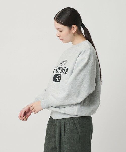 BEAUTY&YOUTH UNITED ARROWS / ビューティー&ユース ユナイテッドアローズ スウェット | 【別注】＜Champion＞プリント スウェットプルオーバー | 詳細11