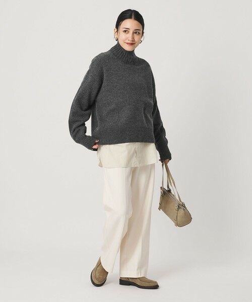 BEAUTY&YOUTH UNITED ARROWS / ビューティー&ユース ユナイテッドアローズ ニット・セーター | ウールカシミヤ アクアタートルネックニット | 詳細3