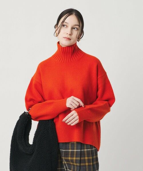 BEAUTY&YOUTH UNITED ARROWS / ビューティー&ユース ユナイテッドアローズ ニット・セーター | ウールカシミヤ アクアタートルネックニット | 詳細22