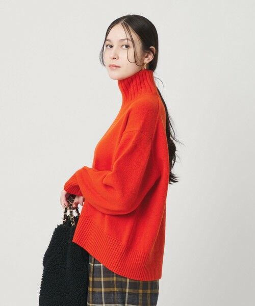 BEAUTY&YOUTH UNITED ARROWS / ビューティー&ユース ユナイテッドアローズ ニット・セーター | ウールカシミヤ アクアタートルネックニット | 詳細24