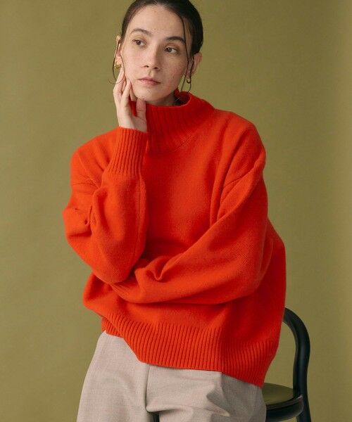 BEAUTY&YOUTH UNITED ARROWS / ビューティー&ユース ユナイテッドアローズ ニット・セーター | ウールカシミヤ アクアタートルネックニット | 詳細19