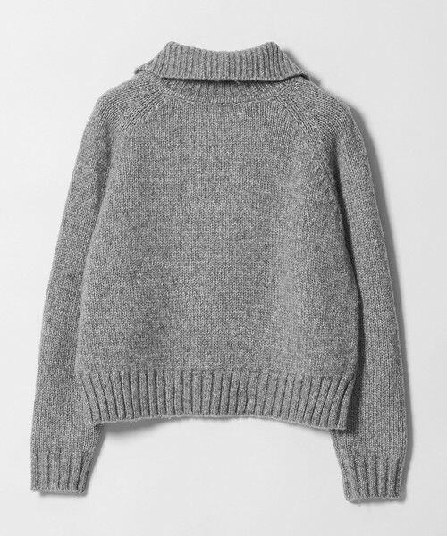 BEAUTY&YOUTH UNITED ARROWS / ビューティー&ユース ユナイテッドアローズ ニット・セーター | ウールナイロン ハーフジップ ニットプルオーバー | 詳細9