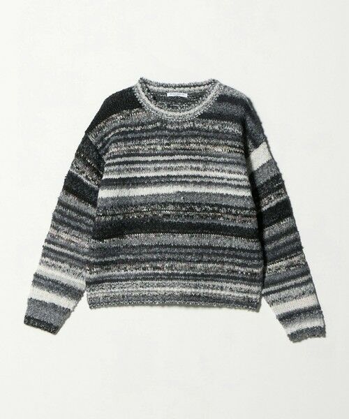 BEAUTY&YOUTH UNITED ARROWS / ビューティー&ユース ユナイテッドアローズ ニット・セーター | マルチボーダー ニットプルオーバー | 詳細7