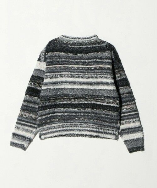 BEAUTY&YOUTH UNITED ARROWS / ビューティー&ユース ユナイテッドアローズ ニット・セーター | マルチボーダー ニットプルオーバー | 詳細8