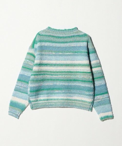 BEAUTY&YOUTH UNITED ARROWS / ビューティー&ユース ユナイテッドアローズ ニット・セーター | マルチボーダー ニットプルオーバー | 詳細15