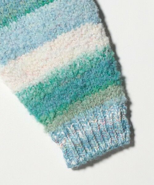 BEAUTY&YOUTH UNITED ARROWS / ビューティー&ユース ユナイテッドアローズ ニット・セーター | マルチボーダー ニットプルオーバー | 詳細17