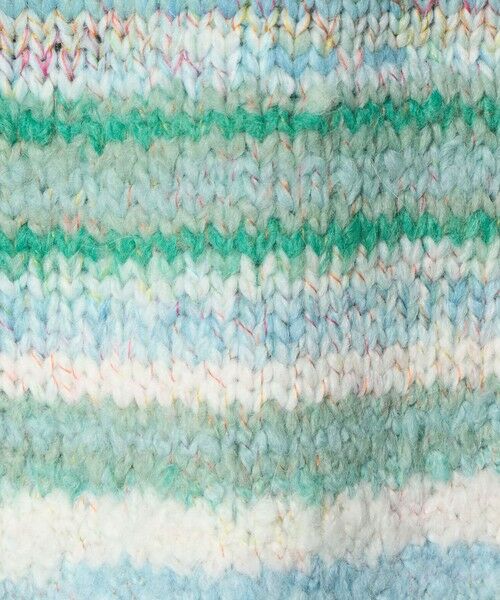 BEAUTY&YOUTH UNITED ARROWS / ビューティー&ユース ユナイテッドアローズ ニット・セーター | マルチボーダー ニットプルオーバー | 詳細18