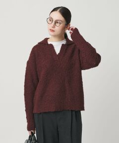 BEAUTY&YOUTH UNITED ARROWS / ビューティー&ユース ユナイテッドアローズ ニット・セーター | スラブヤーン スキッパー ニットプルオーバー