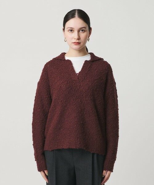BEAUTY&YOUTH UNITED ARROWS / ビューティー&ユース ユナイテッドアローズ ニット・セーター | スラブヤーン スキッパー ニットプルオーバー | 詳細11
