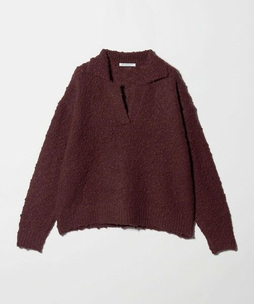 BEAUTY&YOUTH UNITED ARROWS / ビューティー&ユース ユナイテッドアローズ ニット・セーター | スラブヤーン スキッパー ニットプルオーバー | 詳細14