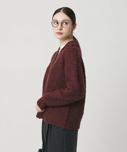 BEAUTY&YOUTH UNITED ARROWS / ビューティー&ユース ユナイテッドアローズ ニット・セーター | スラブヤーン スキッパー ニットプルオーバー | 詳細9