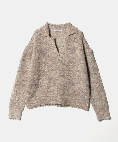 BEAUTY&YOUTH UNITED ARROWS / ビューティー&ユース ユナイテッドアローズ ニット・セーター | スラブヤーン スキッパー ニットプルオーバー | 詳細24