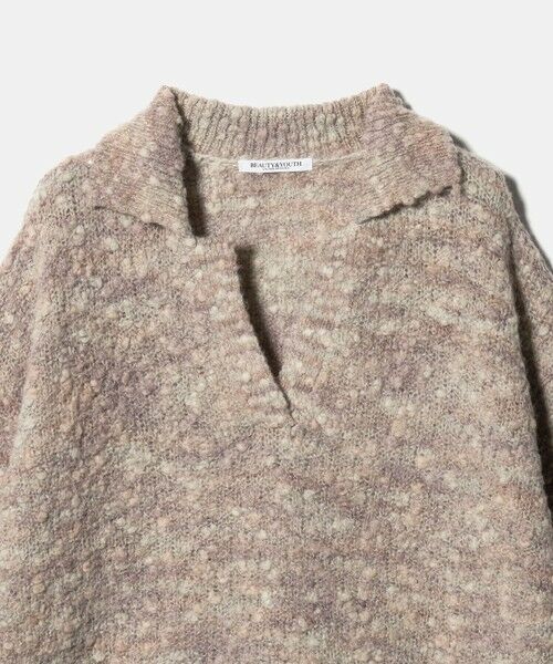 BEAUTY&YOUTH UNITED ARROWS / ビューティー&ユース ユナイテッドアローズ ニット・セーター | スラブヤーン スキッパー ニットプルオーバー | 詳細26