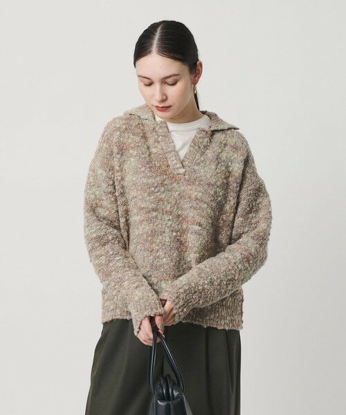 BEAUTY&YOUTH UNITED ARROWS / ビューティー&ユース ユナイテッドアローズ ニット・セーター | スラブヤーン スキッパー ニットプルオーバー | 詳細22