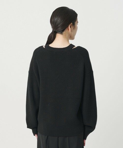 BEAUTY&YOUTH UNITED ARROWS / ビューティー&ユース ユナイテッドアローズ ニット・セーター | アゼ スリットVネック ニットプルオーバー ウォッシャブル | 詳細13