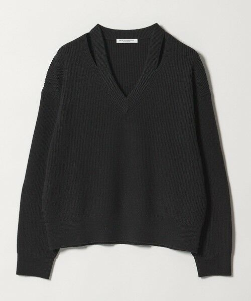 BEAUTY&YOUTH UNITED ARROWS / ビューティー&ユース ユナイテッドアローズ ニット・セーター | アゼ スリットVネック ニットプルオーバー ウォッシャブル | 詳細11