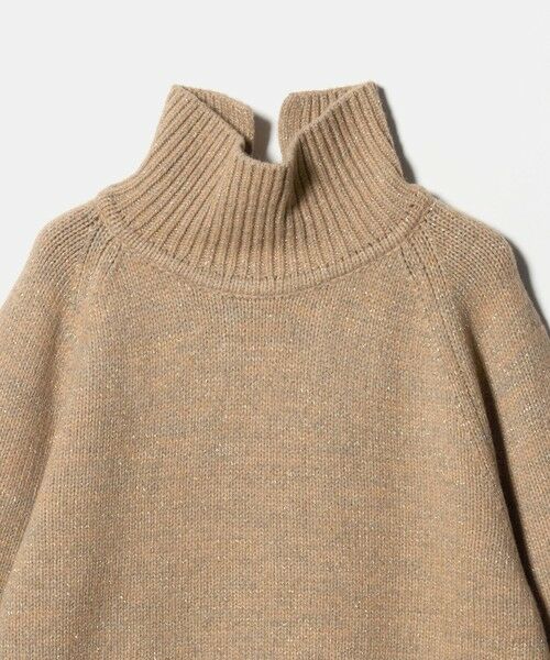 BEAUTY&YOUTH UNITED ARROWS / ビューティー&ユース ユナイテッドアローズ ニット・セーター | ミックスカラー ラメ タートルネック ニットプルオーバー | 詳細6