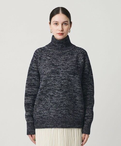 BEAUTY&YOUTH UNITED ARROWS / ビューティー&ユース ユナイテッドアローズ ニット・セーター | ミックスカラー ラメ タートルネック ニットプルオーバー | 詳細20