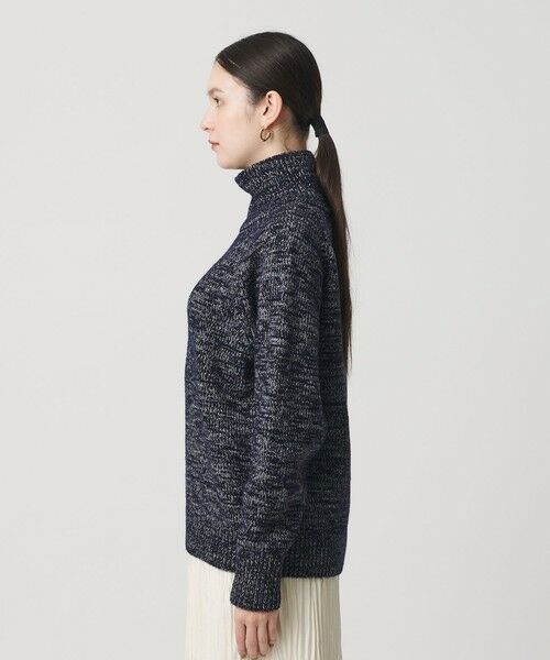 BEAUTY&YOUTH UNITED ARROWS / ビューティー&ユース ユナイテッドアローズ ニット・セーター | ミックスカラー ラメ タートルネック ニットプルオーバー | 詳細21