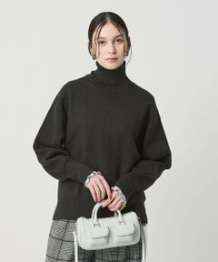 BEAUTY&YOUTH UNITED ARROWS / ビューティー&ユース ユナイテッドアローズ ニット・セーター | ミラノリブ タートルネック ニットプルオーバー ウォッシャブル