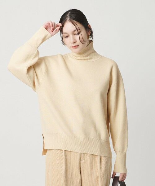 BEAUTY&YOUTH UNITED ARROWS / ビューティー&ユース ユナイテッドアローズ ニット・セーター | ミラノリブ タートルネック ニットプルオーバー ウォッシャブル | 詳細1