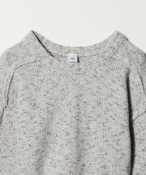 BEAUTY&YOUTH UNITED ARROWS / ビューティー&ユース ユナイテッドアローズ ニット・セーター | ＜Won Hundred＞BELA ニットプルオーバー | 詳細2