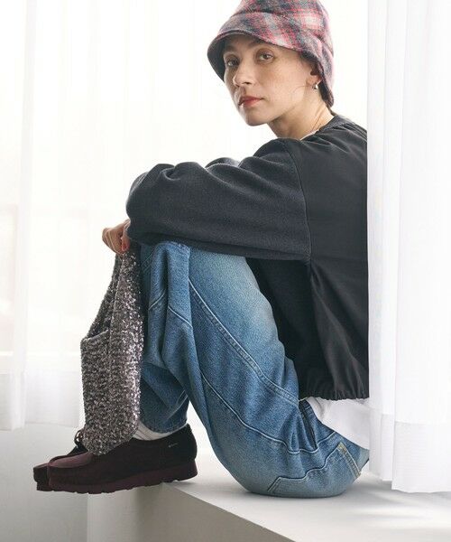 BEAUTY&YOUTH UNITED ARROWS / ビューティー&ユース ユナイテッドアローズ ニット・セーター | 【WEB限定 Wardrobe DAILY MINIMAL】ドロスト ドッキングニットプルオーバー ウォッシャブル | 詳細1