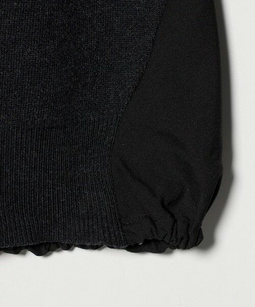 BEAUTY&YOUTH UNITED ARROWS / ビューティー&ユース ユナイテッドアローズ ニット・セーター | 【WEB限定 Wardrobe DAILY MINIMAL】ドロスト ドッキングニットプルオーバー ウォッシャブル | 詳細12