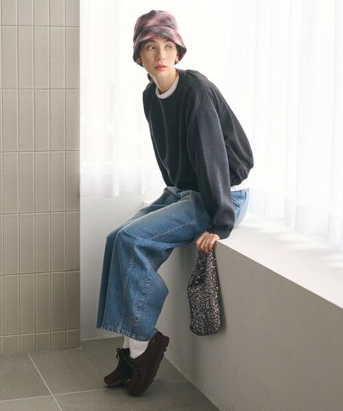 BEAUTY&YOUTH UNITED ARROWS / ビューティー&ユース ユナイテッドアローズ ニット・セーター | 【WEB限定 Wardrobe DAILY MINIMAL】ドロスト ドッキングニットプルオーバー ウォッシャブル | 詳細6