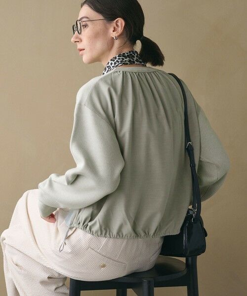 BEAUTY&YOUTH UNITED ARROWS / ビューティー&ユース ユナイテッドアローズ ニット・セーター | 【WEB限定 Wardrobe DAILY MINIMAL】ドロスト ドッキングニットプルオーバー ウォッシャブル | 詳細26