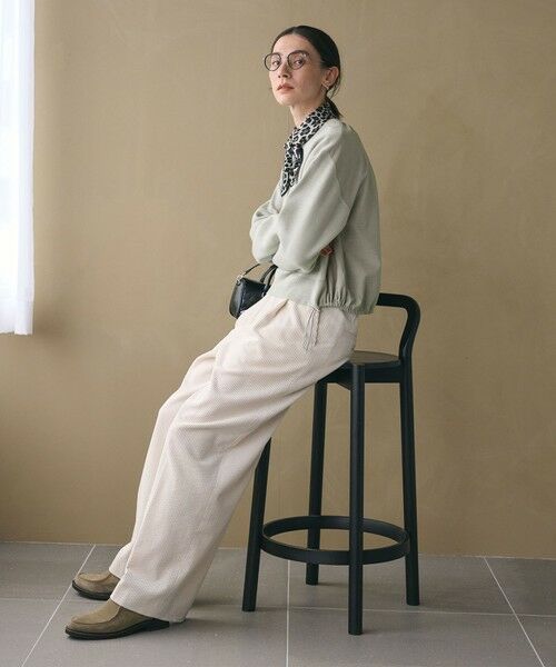 BEAUTY&YOUTH UNITED ARROWS / ビューティー&ユース ユナイテッドアローズ ニット・セーター | 【WEB限定 Wardrobe DAILY MINIMAL】ドロスト ドッキングニットプルオーバー ウォッシャブル | 詳細27