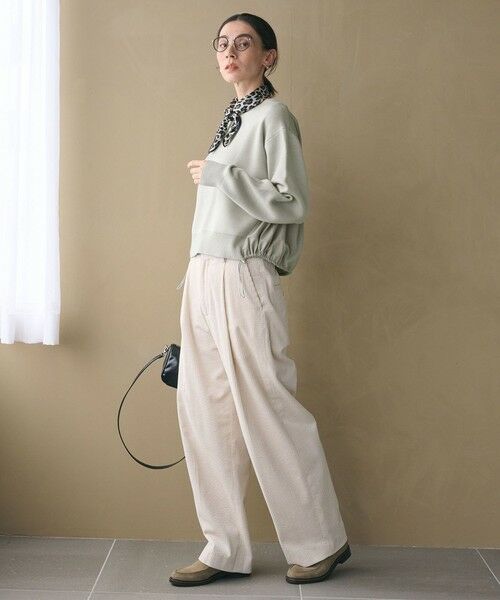 BEAUTY&YOUTH UNITED ARROWS / ビューティー&ユース ユナイテッドアローズ ニット・セーター | 【WEB限定 Wardrobe DAILY MINIMAL】ドロスト ドッキングニットプルオーバー ウォッシャブル | 詳細29