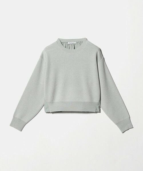 BEAUTY&YOUTH UNITED ARROWS / ビューティー&ユース ユナイテッドアローズ ニット・セーター | 【WEB限定 Wardrobe DAILY MINIMAL】ドロスト ドッキングニットプルオーバー ウォッシャブル | 詳細30