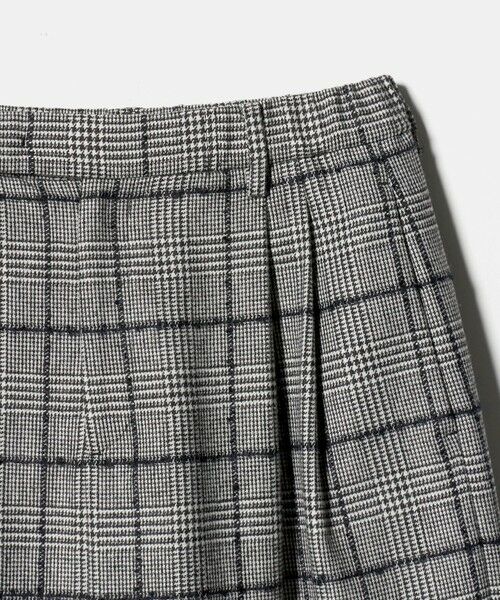 BEAUTY&YOUTH UNITED ARROWS / ビューティー&ユース ユナイテッドアローズ その他パンツ | チェック ワイドタックパンツ | 詳細6