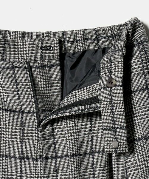 BEAUTY&YOUTH UNITED ARROWS / ビューティー&ユース ユナイテッドアローズ その他パンツ | チェック ワイドタックパンツ | 詳細7