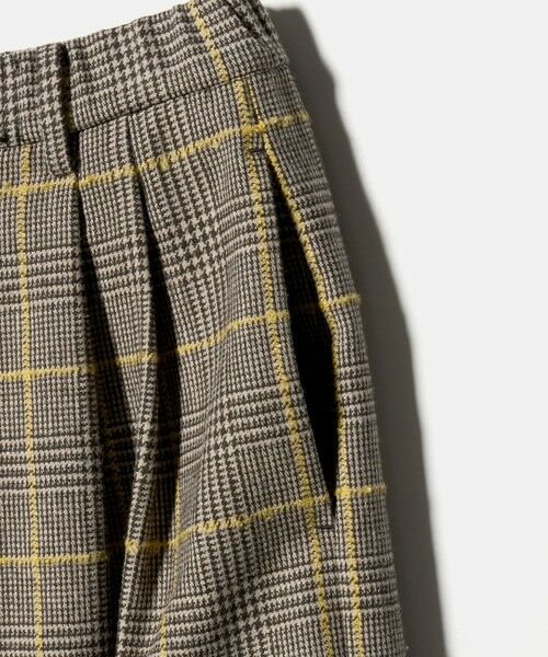 BEAUTY&YOUTH UNITED ARROWS / ビューティー&ユース ユナイテッドアローズ その他パンツ | チェック ワイドタックパンツ | 詳細18
