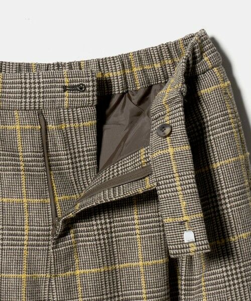 BEAUTY&YOUTH UNITED ARROWS / ビューティー&ユース ユナイテッドアローズ その他パンツ | チェック ワイドタックパンツ | 詳細20