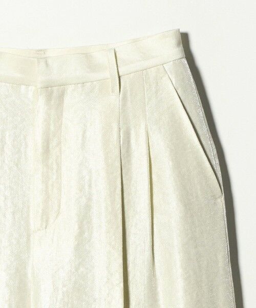 BEAUTY&YOUTH UNITED ARROWS / ビューティー&ユース ユナイテッドアローズ その他パンツ | レーヨンブレンド グロス カーブパンツ | 詳細7