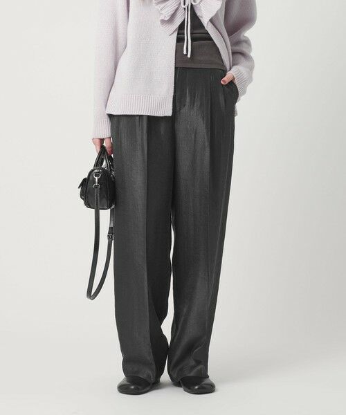 BEAUTY&YOUTH UNITED ARROWS / ビューティー&ユース ユナイテッドアローズ その他パンツ | レーヨンブレンド グロス カーブパンツ | 詳細15