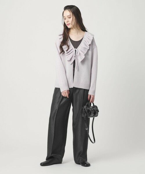 BEAUTY&YOUTH UNITED ARROWS / ビューティー&ユース ユナイテッドアローズ その他パンツ | レーヨンブレンド グロス カーブパンツ | 詳細16