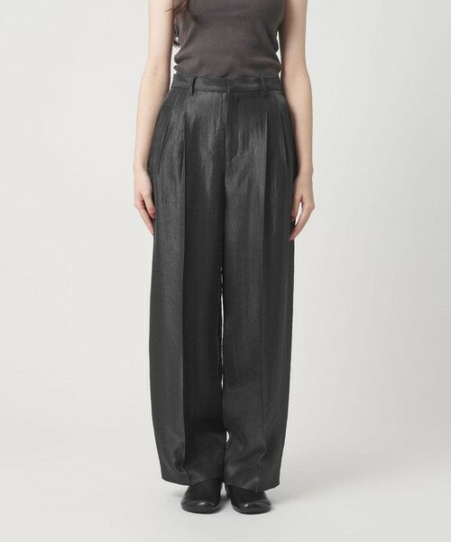 BEAUTY&YOUTH UNITED ARROWS / ビューティー&ユース ユナイテッドアローズ その他パンツ | レーヨンブレンド グロス カーブパンツ | 詳細17