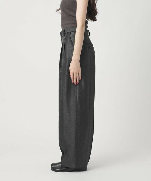 BEAUTY&YOUTH UNITED ARROWS / ビューティー&ユース ユナイテッドアローズ その他パンツ | レーヨンブレンド グロス カーブパンツ | 詳細18