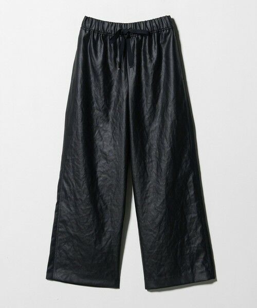 BEAUTY&YOUTH UNITED ARROWS / ビューティー&ユース ユナイテッドアローズ その他パンツ | ポリエステル 2トーンサテン ドロストパンツ ウォッシャブル | 詳細4