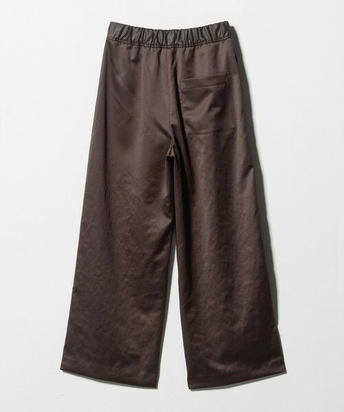 BEAUTY&YOUTH UNITED ARROWS / ビューティー&ユース ユナイテッドアローズ その他パンツ | ポリエステル 2トーンサテン ドロストパンツ ウォッシャブル | 詳細17