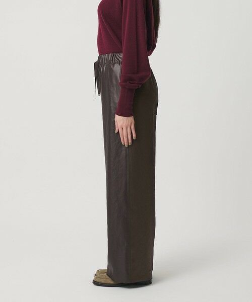 BEAUTY&YOUTH UNITED ARROWS / ビューティー&ユース ユナイテッドアローズ その他パンツ | ポリエステル 2トーンサテン ドロストパンツ ウォッシャブル | 詳細14