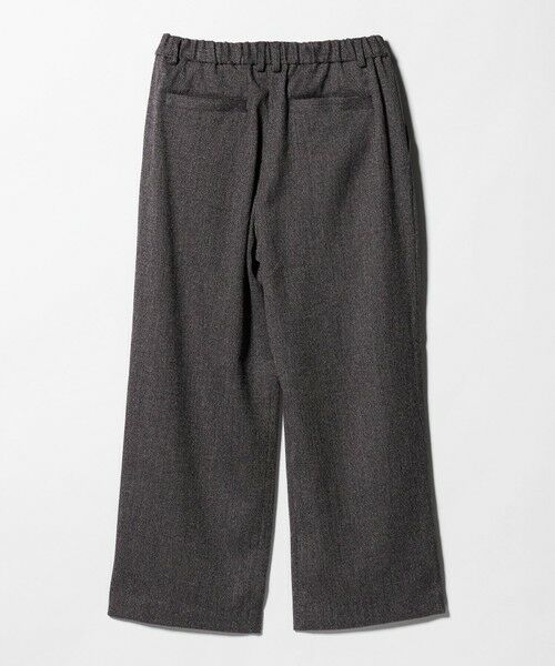 BEAUTY&YOUTH UNITED ARROWS / ビューティー&ユース ユナイテッドアローズ その他パンツ | 【WEB限定】裏起毛ヘリンボーン タックワイドパンツ ウォッシャブル | 詳細16