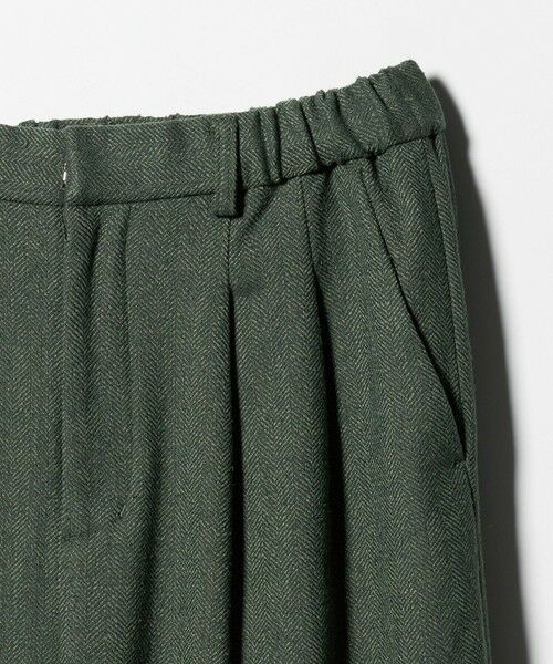 BEAUTY&YOUTH UNITED ARROWS / ビューティー&ユース ユナイテッドアローズ その他パンツ | 【WEB限定】裏起毛ヘリンボーン タックワイドパンツ ウォッシャブル | 詳細29