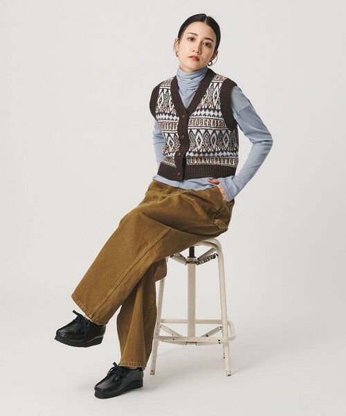 BEAUTY&YOUTH UNITED ARROWS / ビューティー&ユース ユナイテッドアローズ ベスト | ＜Lollys Laundry＞ジャガードニットベスト | 詳細3