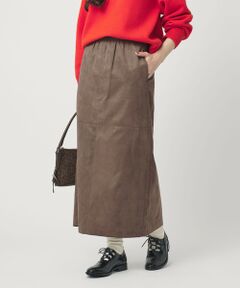 BEAUTY&YOUTH UNITED ARROWS / ビューティー&ユース ユナイテッドアローズ ロング・マキシ丈スカート | スエードライク Iラインスカート